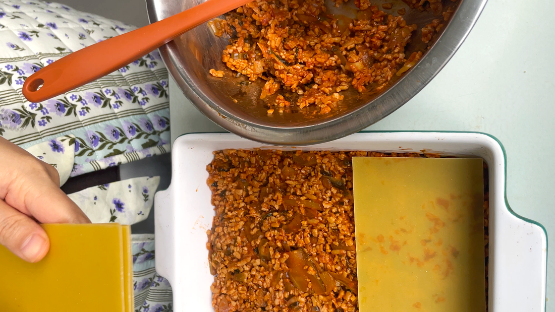 Kimchi Vegan Lasagne