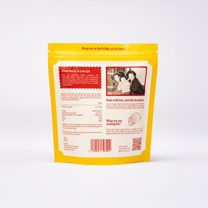 Mild Cauliflower Leaf Kimchi