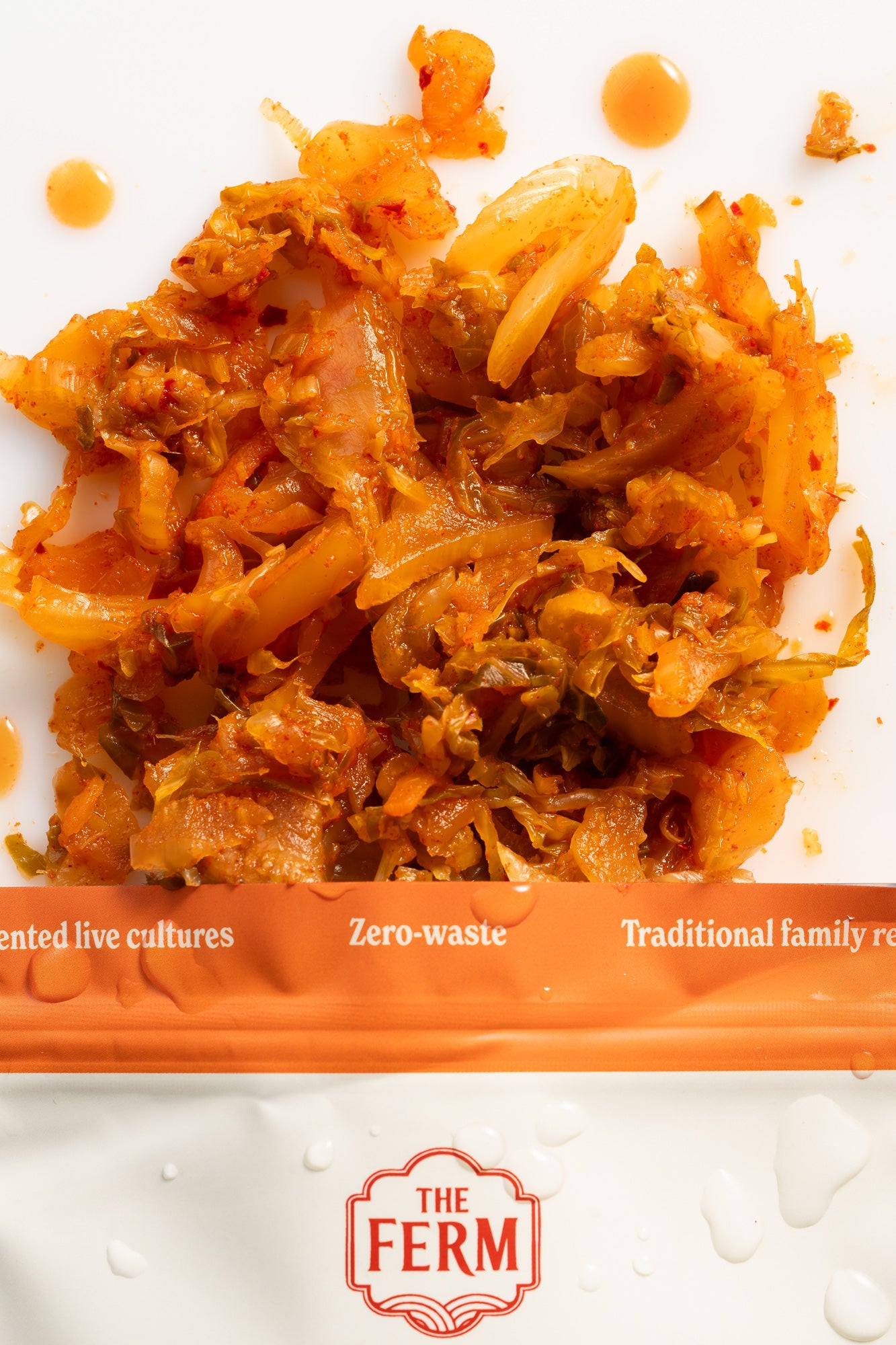 Spicy Cauliflower Leaf Kimchi - 1KG BULK