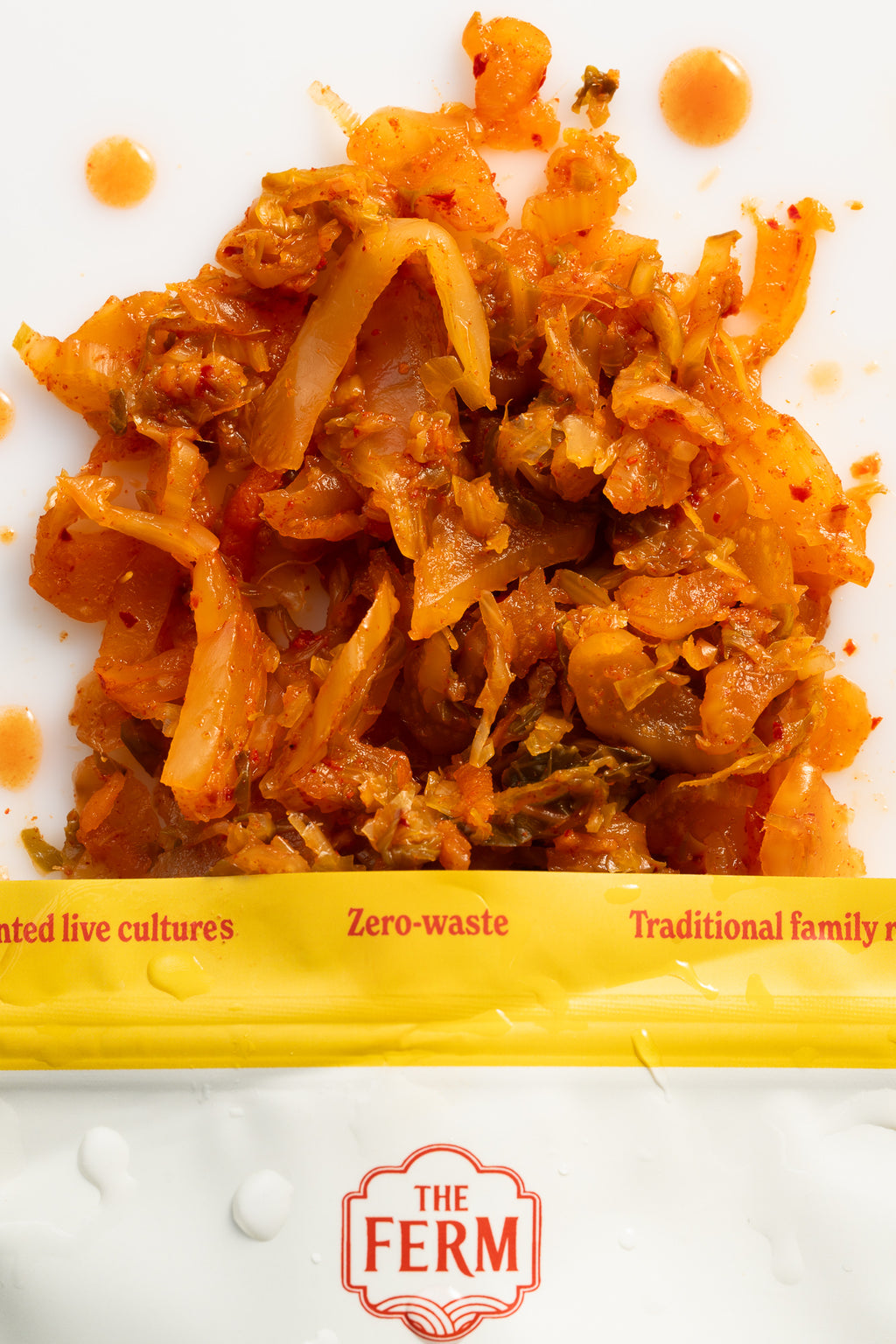 Mild Cauliflower Leaf Kimchi